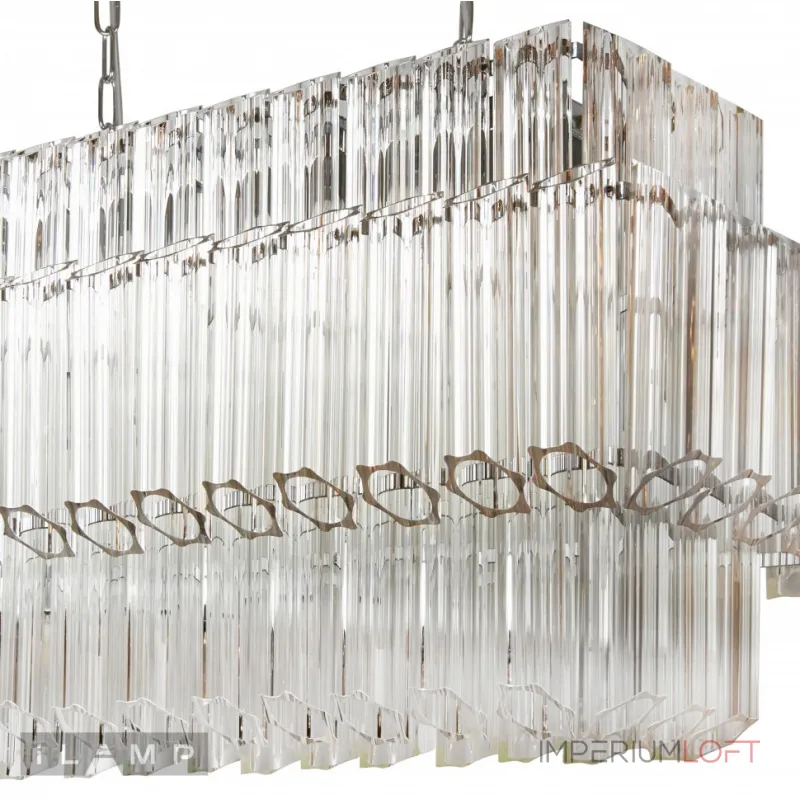 Подвесная люстра iLamp Destiny MD0267-14 CHROME+CLEAR