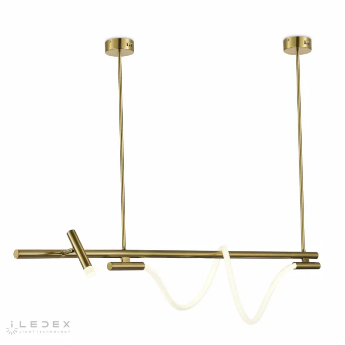 Светильник подвесной iLedex Cross 2313-1200 BR от ImperiumLoft