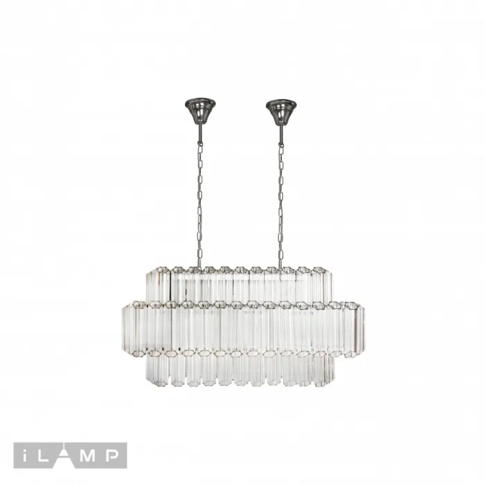 Подвесная люстра iLamp Destiny MD0267-14 CHROME+CLEAR от ImperiumLoft