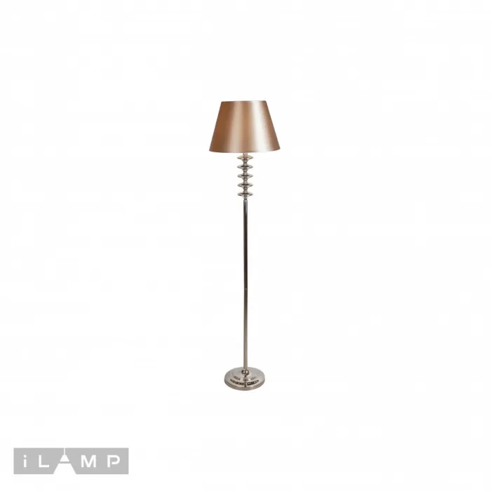 Напольный светильник iLamp Rolling F2406-1 Nickel от ImperiumLoft