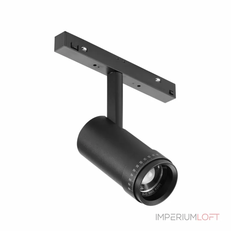 Светильник трековый магнитный поворотный iLEDEX TECHNICAL VISION ZOOM 4822-020-D47-10W-10/60DG-4000K-BK Светильник трековый магнитный поворотный iLEDEX TECHNICAL VISION ZOOM 4822-020-D47-10W-10/60DG-4000K-BK