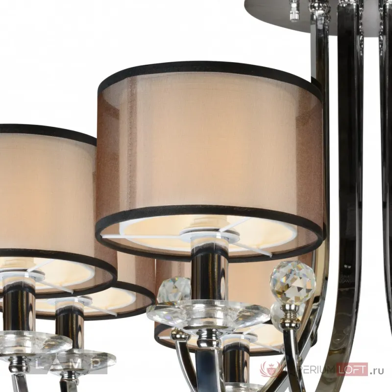 Потолочная люстра iLamp America 88049/8 Хром от ImperiumLoft