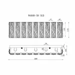 Светильник настенный iLAMP Panorama W4688-58 SGD