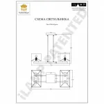 Потолочная люстра iLamp Play CJ0104 Хром от ImperiumLoft