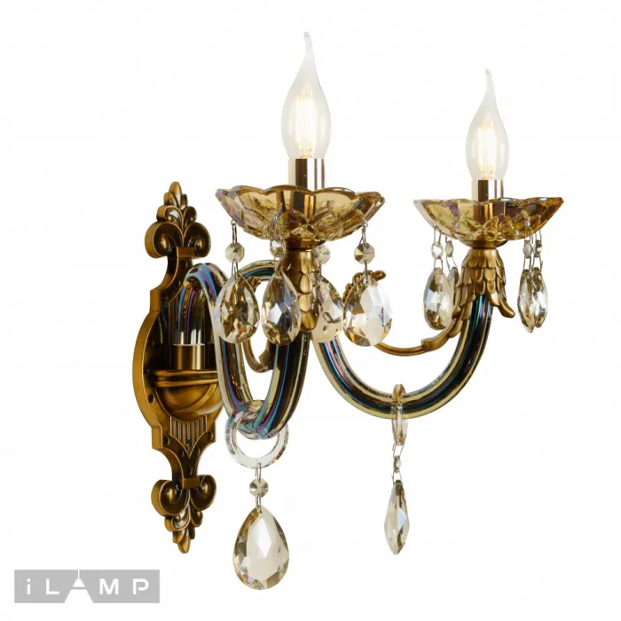 Настенный светильник iLamp Asia 61081/2 Бронзовый от ImperiumLoft