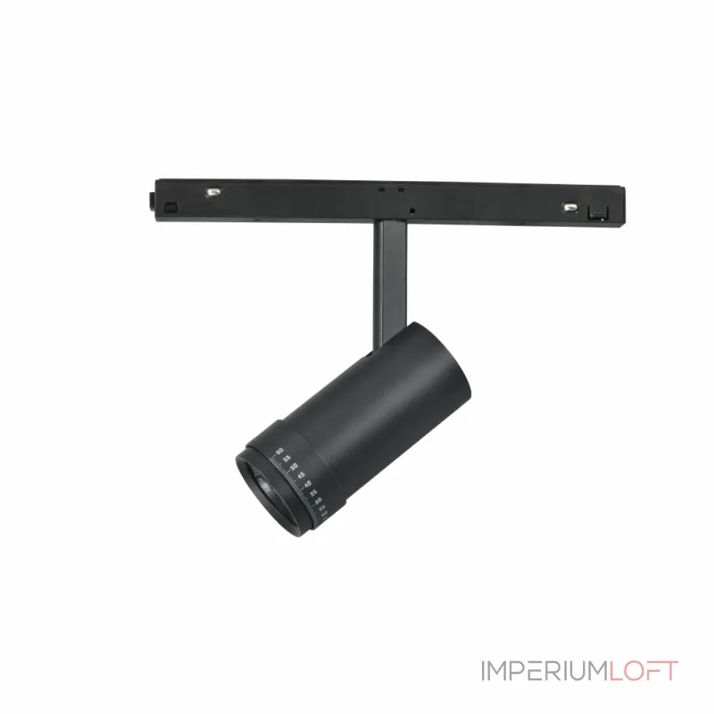 Светильник трековый магнитный поворотный iLEDEX TECHNICAL VISION ZOOM 4822-020-D47-10W-10/60DG-4000K-BK Светильник трековый магнитный поворотный iLEDEX TECHNICAL VISION ZOOM 4822-020-D47-10W-10/60DG-4000K-BK