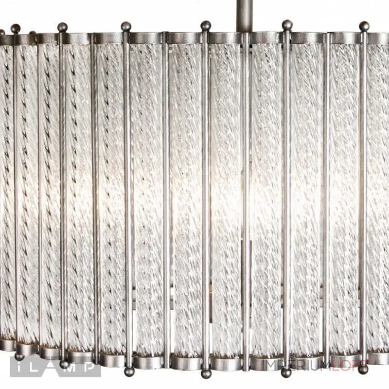 Подвесная люстра iLamp Manhattan MD0266-4B SILVER BRUSH Подвесная люстра iLamp Manhattan MD0266-4B SILVER BRUSH