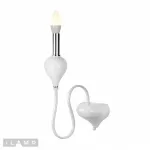 Настенный светильник iLamp Lady B88003-1 Белый от ImperiumLoft