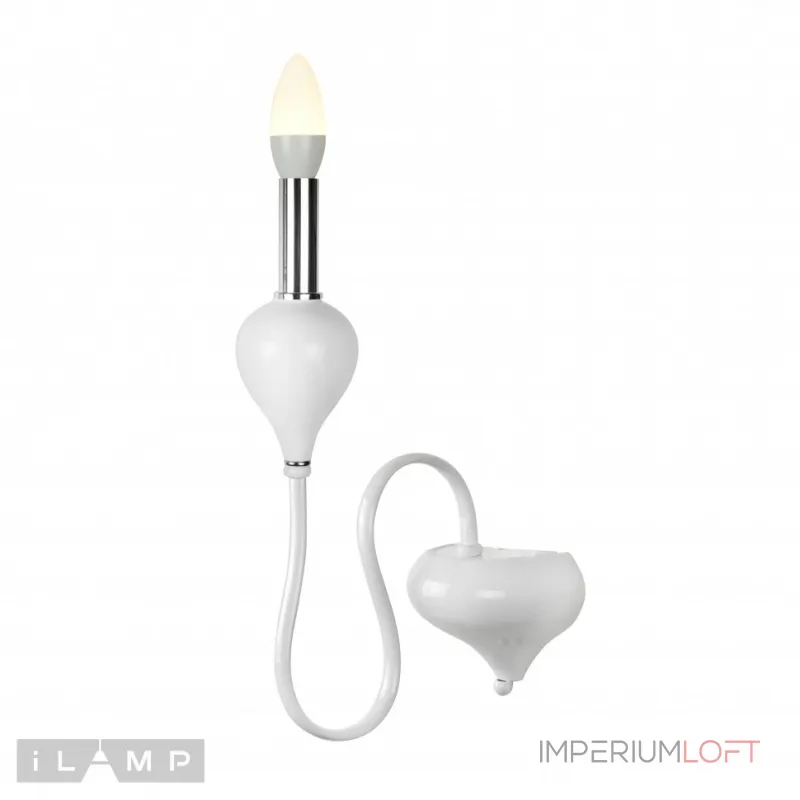 Настенный светильник iLamp Lady B88003-1 Белый