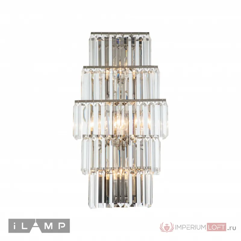 Настенный светильник iLamp Triumph W6119-4 NICKEL от ImperiumLoft