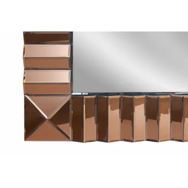 Зеркало ArtHomeDecor Rumba A025XL стекло 2000*1000 янтарный от ImperiumLoft