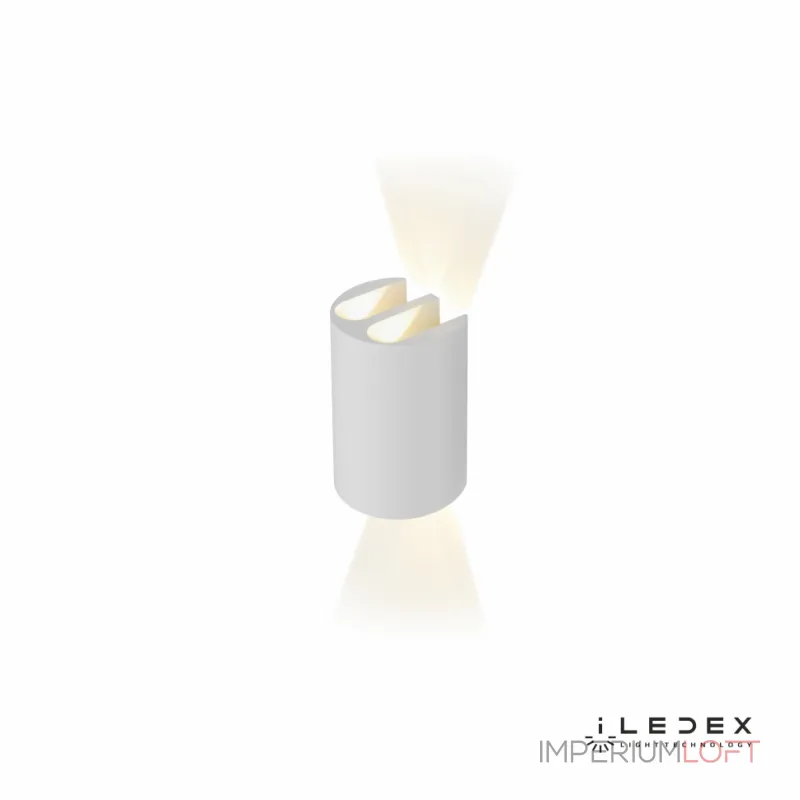 Настенный светильник iLedex Double ZD8161-12W 3000K matt white