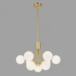 Люстра на штанге Belfast Bryson L-8130-6+3 BR GL