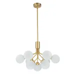 Люстра на штанге Belfast Bryson L-8130-6+3 BR GL