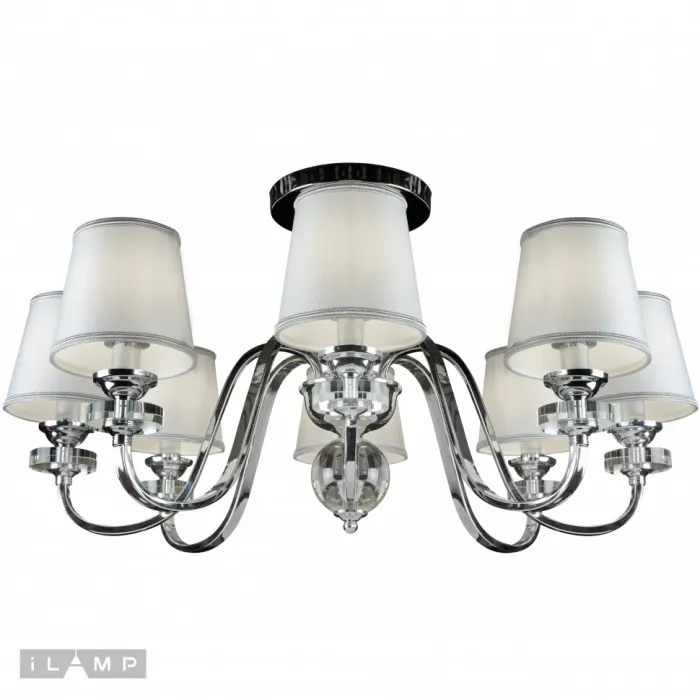 Потолочная люстра iLamp Vivia 82367/8 Хром от ImperiumLoft