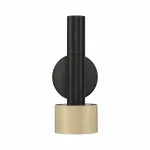 Светильник настенный iLEDEX Delta 2360-1 BK+BR от ImperiumLoft