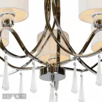 Подвесная люстра iLamp Bella RM1029/5 Хром от ImperiumLoft