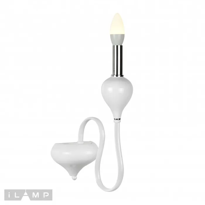 Настенный светильник iLamp Lady B88003-1 Белый от ImperiumLoft