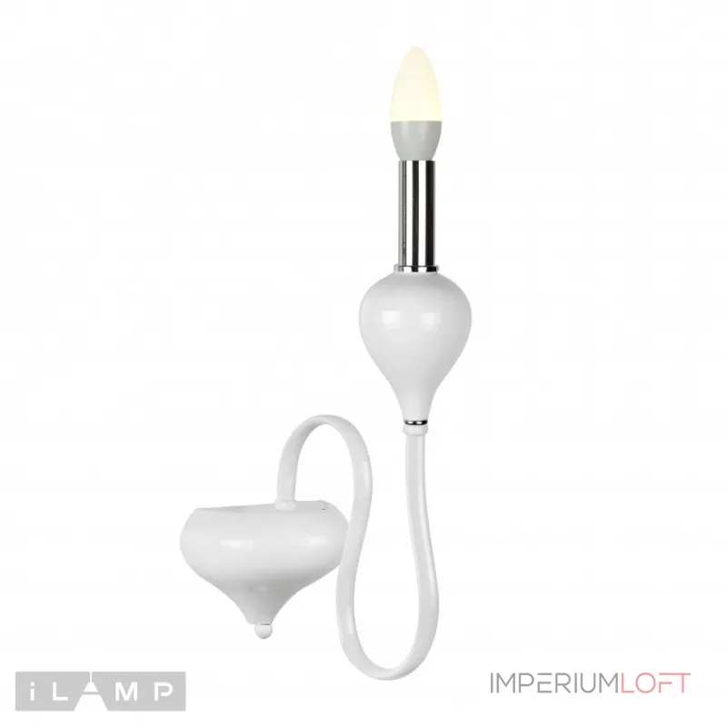 Настенный светильник iLamp Lady B88003-1 Белый