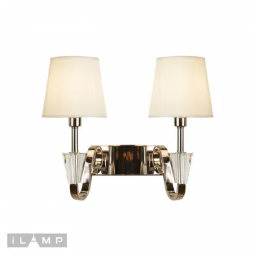 Настенный светильник iLamp Alesti W2424-2 Nickel