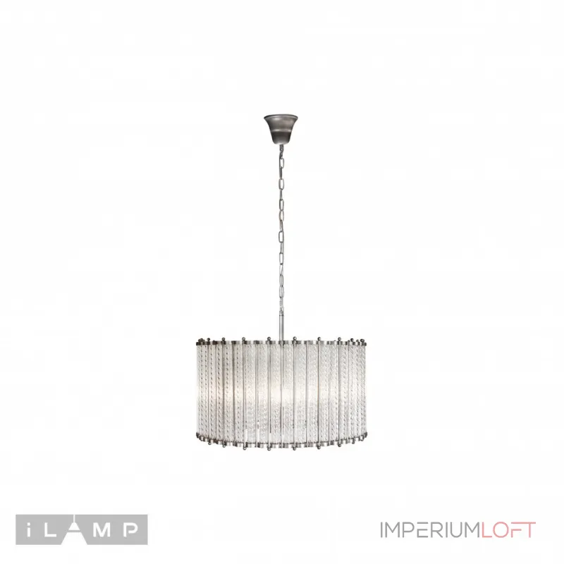 Подвесная люстра iLamp Manhattan MD0266-4B SILVER BRUSH Подвесная люстра iLamp Manhattan MD0266-4B SILVER BRUSH