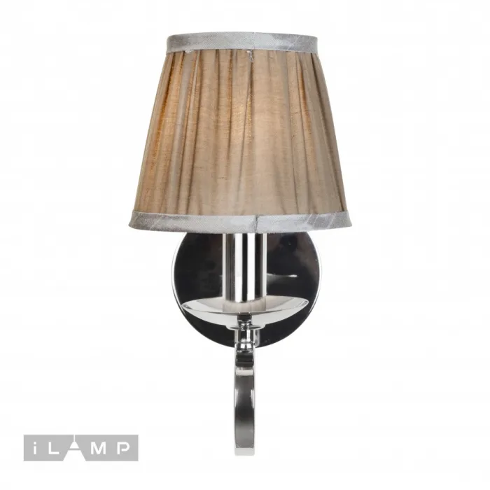 Настенный светильник iLamp Holiday RM6116/1W Хром от ImperiumLoft