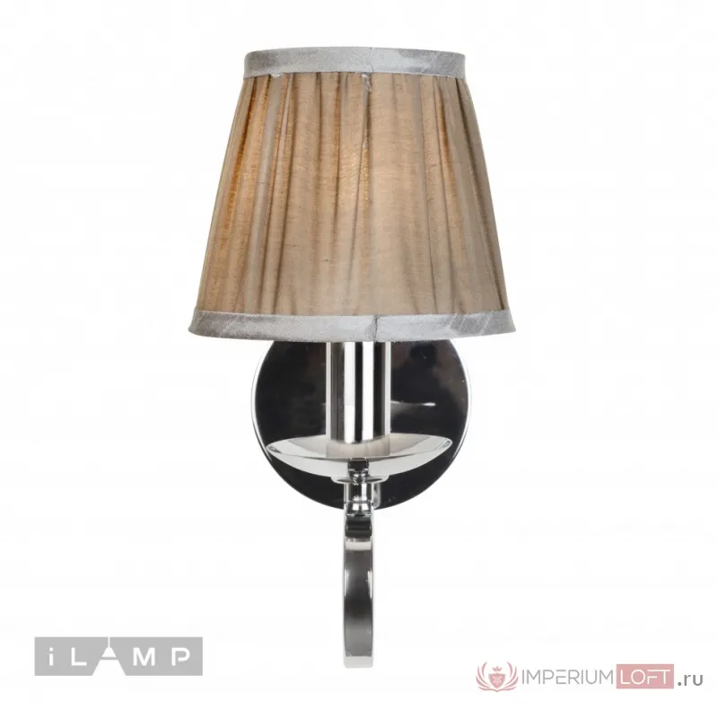 Настенный светильник iLamp Holiday RM6116/1W Хром от ImperiumLoft