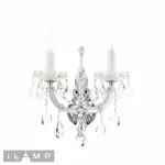 Светильник настенный iLamp Diamond W6071-2 CR+CL