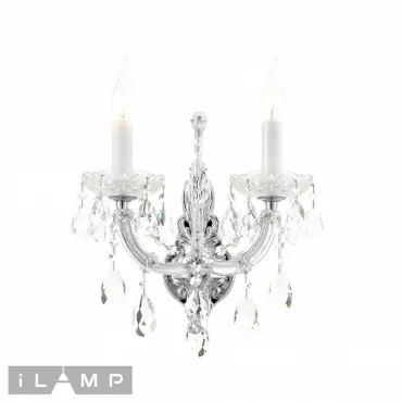 Светильник настенный iLamp Diamond W6071-2 CR+CL от ImperiumLoft