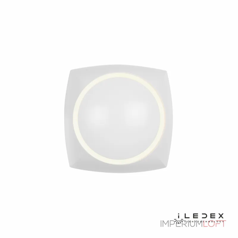 Настенный светильник iLedex Reversal ZD8172-6W 3000K matt white
