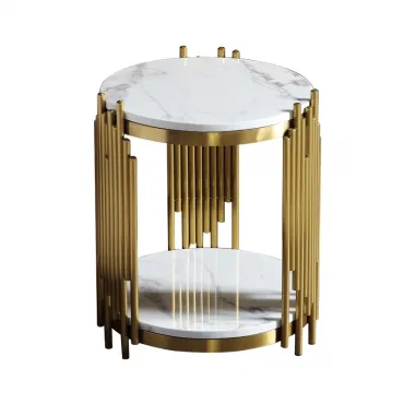 Журнальный столик ArtHomeDecor Stereo ID 410-500x550 GL/WtM Журнальный столик ArtHomeDecor Stereo ID 410-500x550 GL/WtM