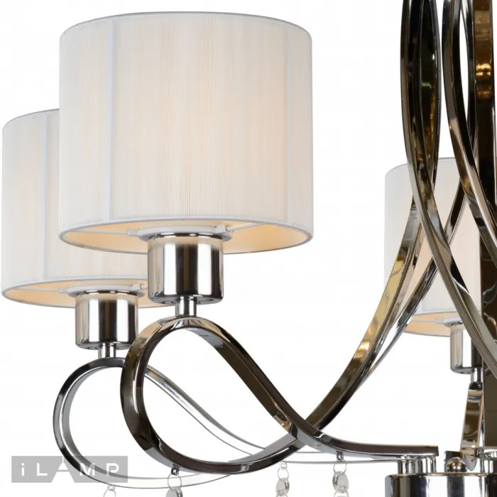 Подвесная люстра iLamp Bella RM1029/5 Хром от ImperiumLoft