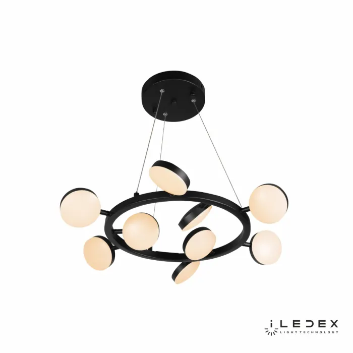 Подвесная люстра iLedex Totes FS-016-D9 63W Чёрный от ImperiumLoft