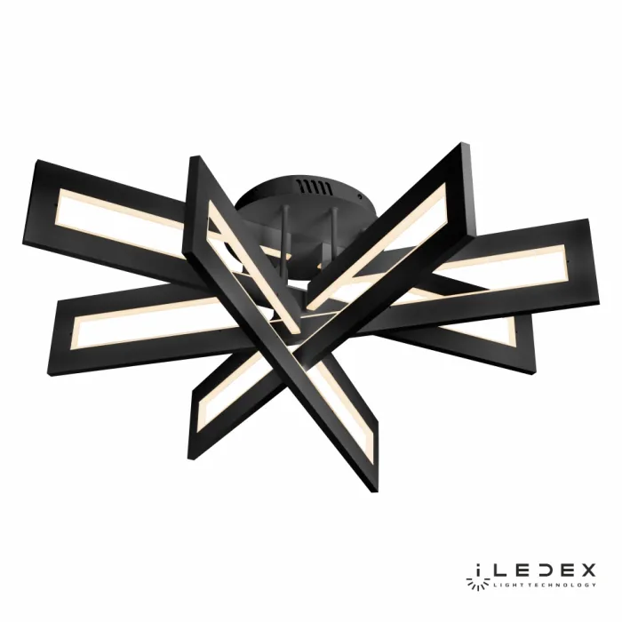 Потолочный светильник iLedex Stalker 9082-R800-X 128W Чёрный от ImperiumLoft