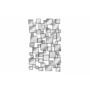 Зеркало ArtHomeDecor Tetris YJ358 стекло серебристый