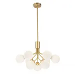 Люстра на штанге Belfast Bryson L-8130-6+3 BR GL