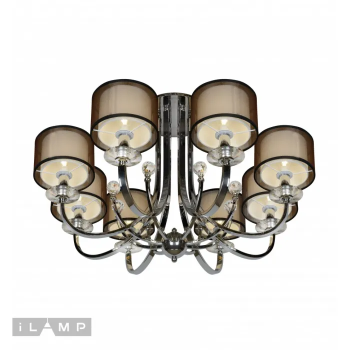 Потолочная люстра iLamp America 88049/8 Хром от ImperiumLoft