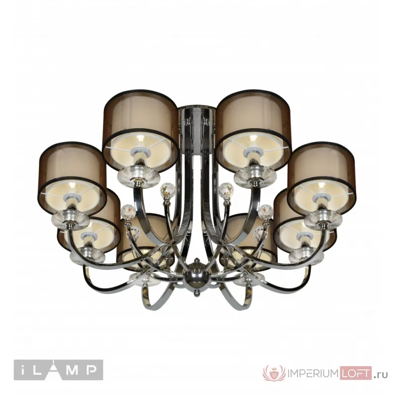 Потолочная люстра iLamp America 88049/8 Хром от ImperiumLoft