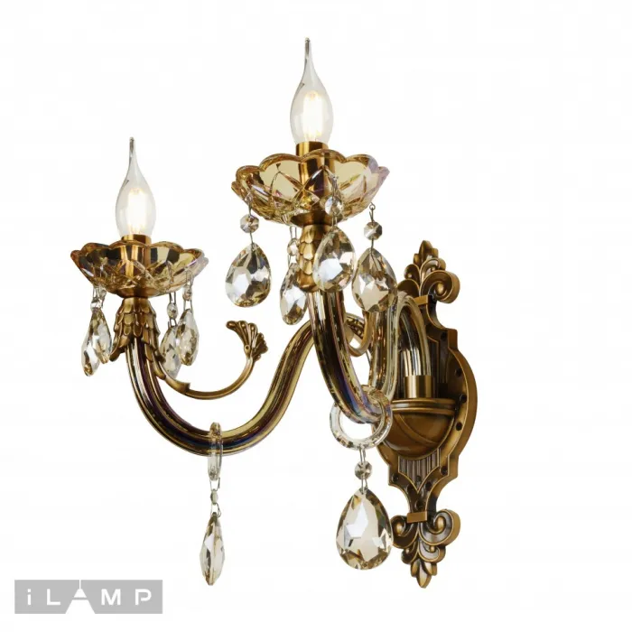 Настенный светильник iLamp Asia 61081/2 Бронзовый от ImperiumLoft