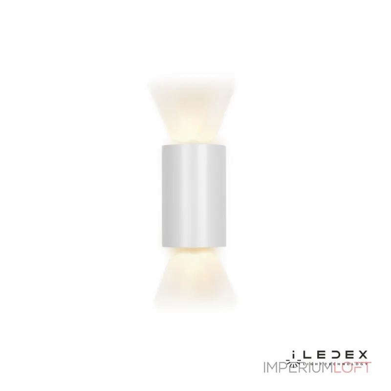 Настенный светильник iLedex Double ZD8161-12W 3000K matt white