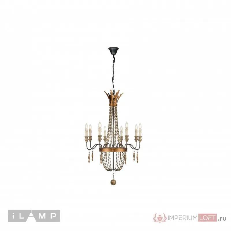 Подвесная люстра iLamp Perla Loft 6222-8 от ImperiumLoft