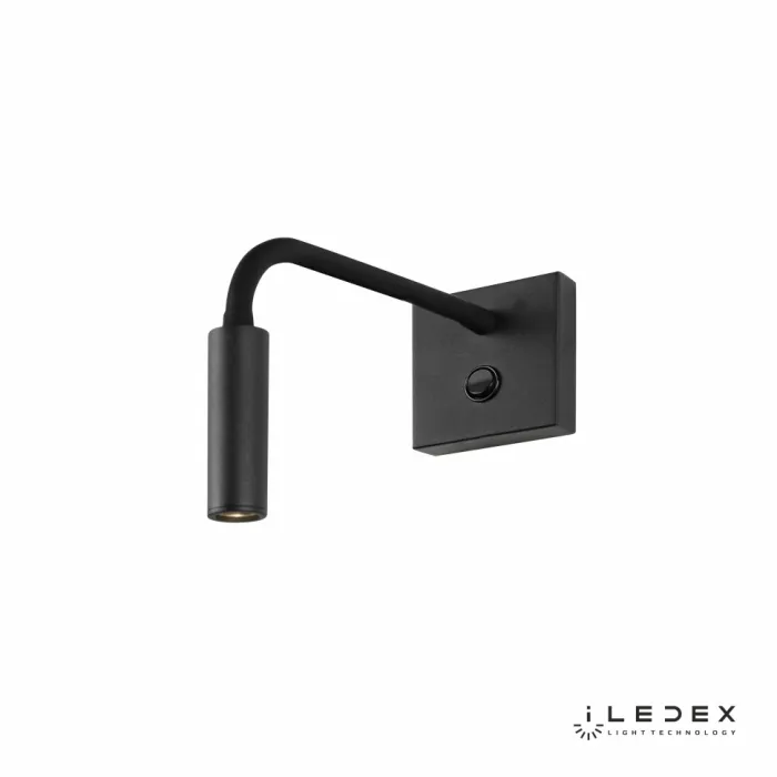 Настенный светильник iLedex Telescope 6410 BK 3W 4000K Матовый черный от ImperiumLoft