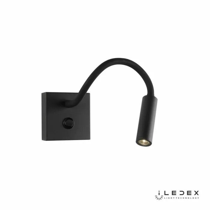 Настенный светильник iLedex Telescope 6410 BK 3W 4000K Матовый черный от ImperiumLoft