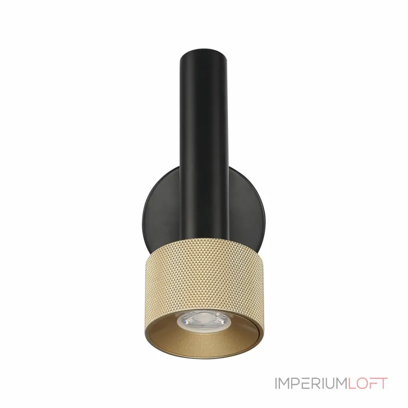 Светильник настенный iLEDEX Delta 2360-1 BK+BR от ImperiumLoft Светильник настенный iLEDEX Delta 2360-1 BK+BR от ImperiumLoft