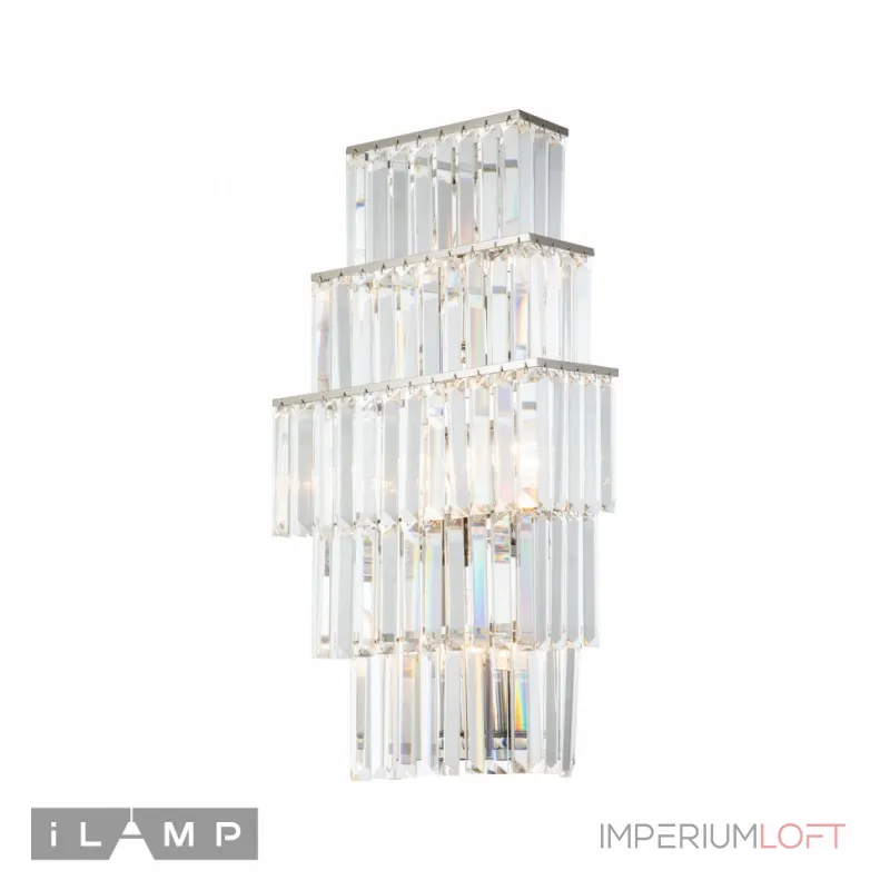 Настенный светильник iLamp Triumph W6119-4 NICKEL