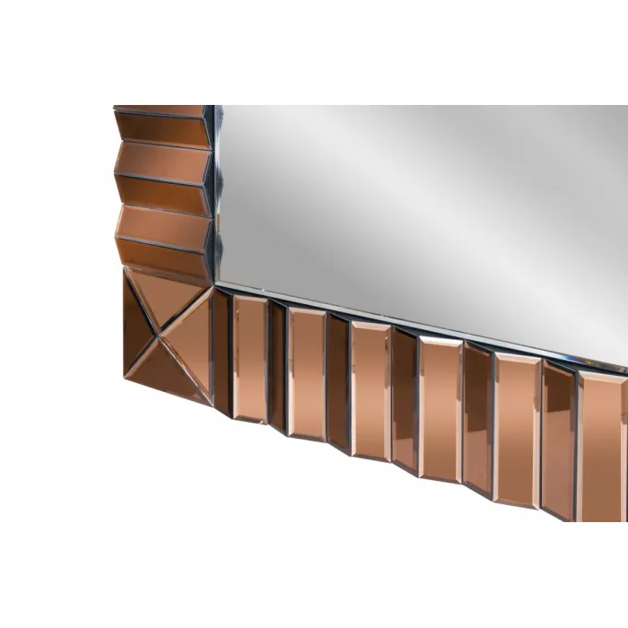 Зеркало ArtHomeDecor Rumba A025XL стекло 2000*1000 янтарный от ImperiumLoft