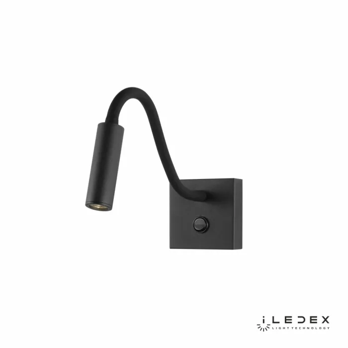 Настенный светильник iLedex Telescope 6410 BK 3W 4000K Матовый черный от ImperiumLoft