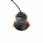 Светильник встраиваемый iLedex Mars DIM 207-7W-D75-3000K-24DG-BK