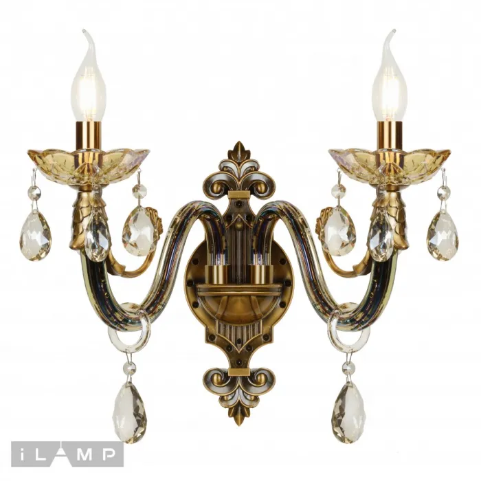 Настенный светильник iLamp Asia 61081/2 Бронзовый от ImperiumLoft