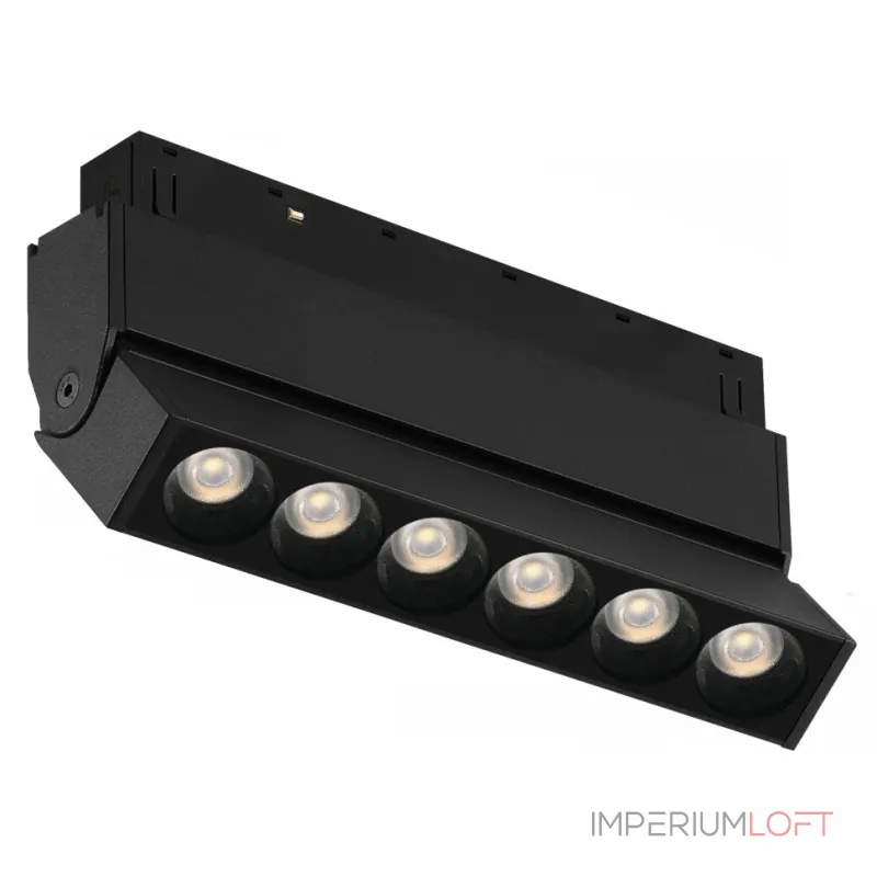 Светильник трековый магнитный поворотный iLEDEX TECHNICAL VISION 4822-003-L120-6W-38DG-3000K-BK